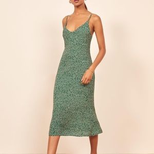 Sienna Sky Green Midi Dress